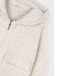 Mayoral Kız Çocuk Kapişonlu Triko Hırka AW2504316 - 2