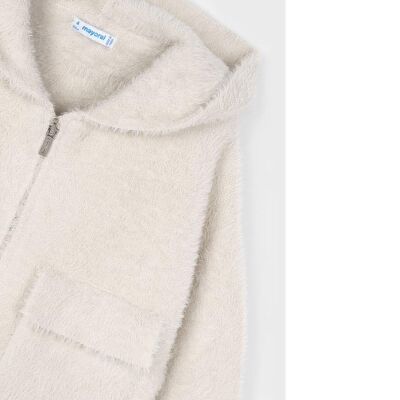 Mayoral Kız Çocuk Kapişonlu Triko Hırka AW2504316 - 2