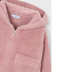 Mayoral Kız Çocuk Kapişonlu Triko Hırka AW2504316 - 4