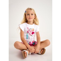 Mayoral Kız Çocuk Kısa Kollu T-shirt SS2503004 - 2