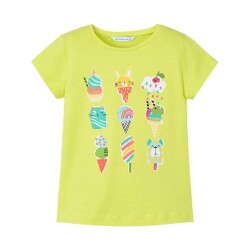 Mayoral Kız Çocuk Kısa Kollu T-shirt SS2503014 - 1