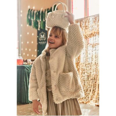 Mayoral Kız Çocuk Peluş Kaban AW2504441 - 2