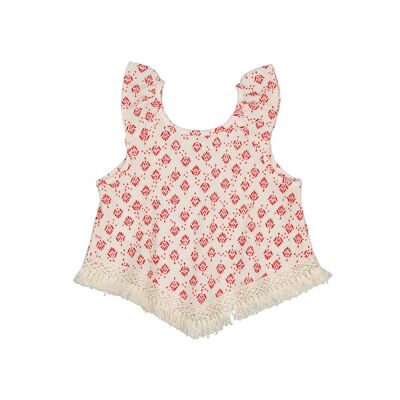 Mayoral Kız Çocuk Püsküllü Bluz SS2403095 - 1