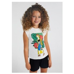 Mayoral Kız Çocuk Şort T-Shirt Takım 6229 - Mayoral