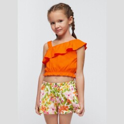 Mayoral Kız Çocuk Şort Takım SS2403262 - 2