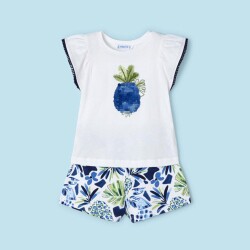 Mayoral Kız Çocuk Şort Takım SS2403263 - Mayoral