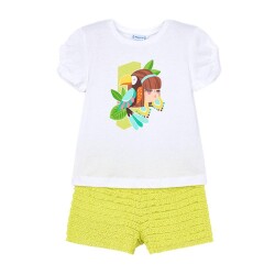 Mayoral Kız Çocuk Şort Takım SS2503211 - 3