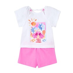 Mayoral Kız Çocuk Şort Takım SS2503213 - Mayoral