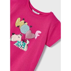 Mayoral Kız Çocuk T-shirt SS2403090 - Thumbnail