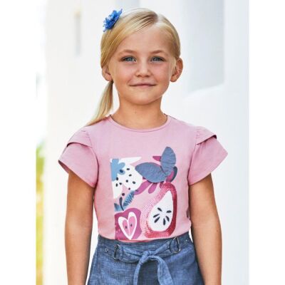Mayoral Kız Çocuk T-shirt SS2403091 - 3