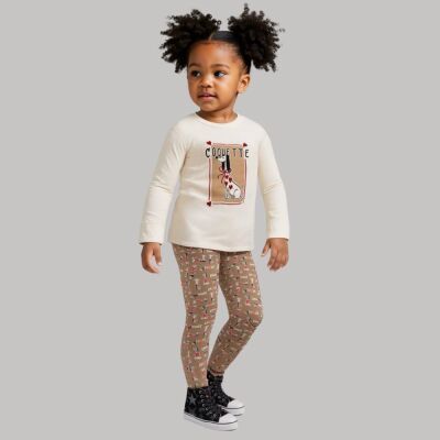 Mayoral Kız Çocuk Tayt Takım AW2504719 - 2