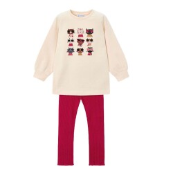 Mayoral Kız Çocuk Tayt Takım AW2504722 - Mayoral