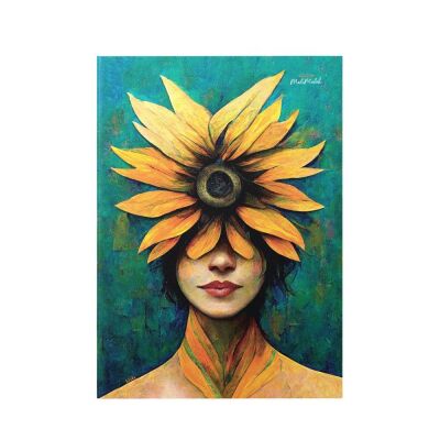 Melimelek Aylık Planner Sun Flower 16,5x23,5 - 1