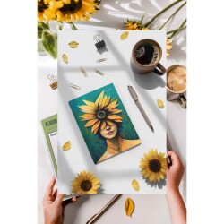 Melimelek Aylık Planner Sun Flower 16,5x23,5 - 3