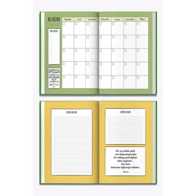 Melimelek Aylık Planner Sun Flower 16,5x23,5 - 4