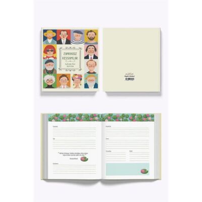 Melimelek Zamansız Ressamlar Ajandası 16.5 x 19.5 Cm - 4