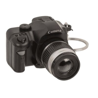 Metal Anahtarlık Kamera Ses ve Işıklı - Metal Keychain Camera - 1