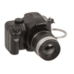 Metal Anahtarlık Kamera Ses ve Işıklı - Metal Keychain Camera - Out of the Blue