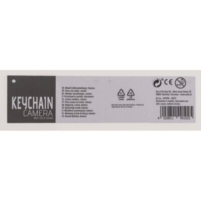 Metal Anahtarlık Kamera Ses ve Işıklı - Metal Keychain Camera - 6