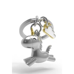 Metalmorphose 3D Uçan Unicorn Anahtarlık - Metalmorphose