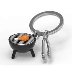Metalmorphose Barbekü Tavuk Anahtarlık - Metalmorphose