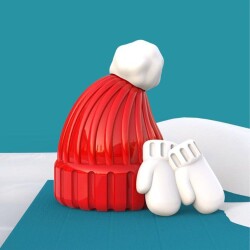 Metalmorphose Bere Eldiven Anahtarlık - 3