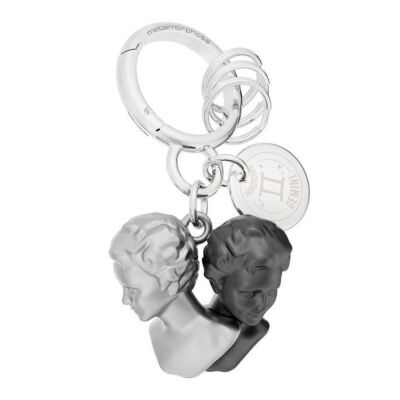 Metalmorphose Burç Koleksiyonu İkizler Anahtarlık / Çanta Aksesuarı - 1