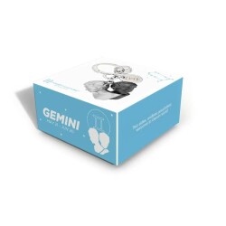 Metalmorphose Burç Koleksiyonu İkizler Anahtarlık / Çanta Aksesuarı - 3