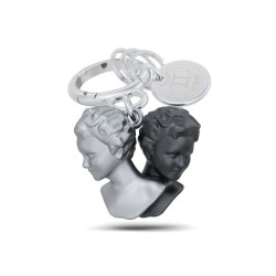 Metalmorphose Burç Koleksiyonu İkizler Anahtarlık / Çanta Aksesuarı - 2