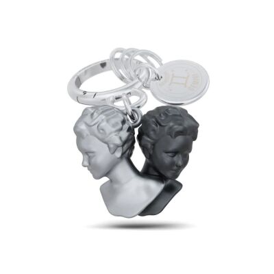 Metalmorphose Burç Koleksiyonu İkizler Anahtarlık / Çanta Aksesuarı - 2