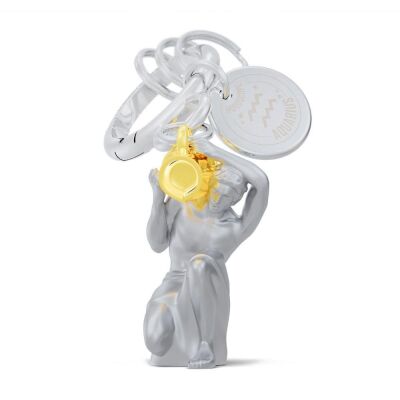 Metalmorphose Burç Koleksiyonu Kova Anahtarlık / Çanta Aksesuarı - 4