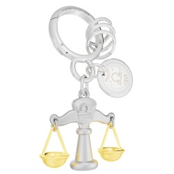 Metalmorphose Burç Koleksiyonu Terazi Anahtarlık / Çanta Aksesuarı - Metalmorphose