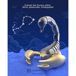 Metalmorphose Burç Koleksiyonu Yengeç Anahtarlık / Çanta Aksesuarı - 3