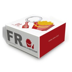Metalmorphose French Fries ve Ketçup Anahtarlık - 3