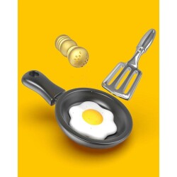 Metalmorphose Kahvaltı Anahtarlık - 2