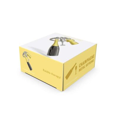 Metalmorphose Şampanya Kadeh Anahtarlık Siyah - 1