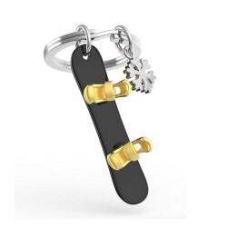 Metalmorphose Snowboard Anahtarlık Siyah