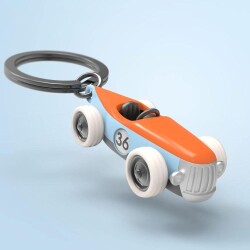 Metalmorphose Vintage Yarış Arabası Anahtarlık - 3