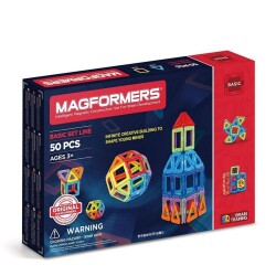Mıknatıslı Basic Set - 50 Parça - Magformers