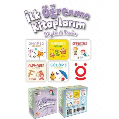 Mini Board Books İlk Öğrenme Kitaplarım - 3