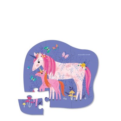 Crocodile Creek Mini Puzzle Unicorn 12 Parça - 2