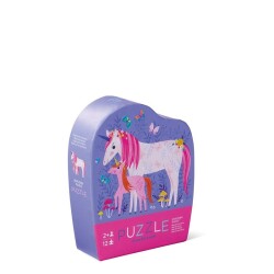 Crocodile Creek Mini Puzzle Unicorn 12 Parça - 1