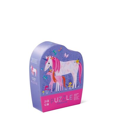 Crocodile Creek Mini Puzzle Unicorn 12 Parça - 1