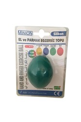 Minion El ve Parmak Egzersiz Topu Yeşil Orta Sert - Thumbnail