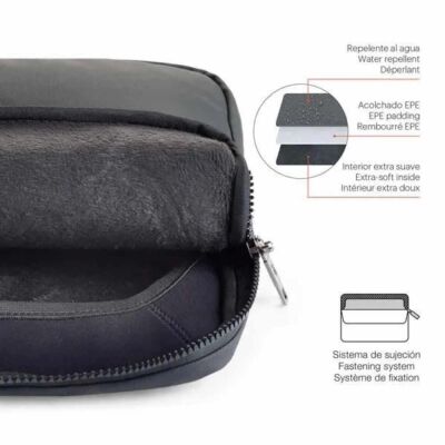 Miquelrius 15.6 İnç Laptop Sırt Çantası Siyah - 3
