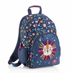 Miquelrius Anaokulu Çantası London Aslan İşlemeli Recycled - Miquelrius