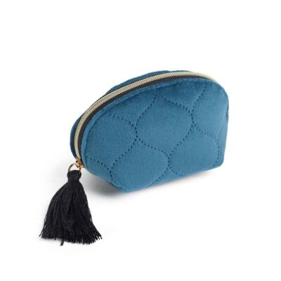 Miquelrius Bozuk Para Çantası Velvet Blue British Bloom - 1