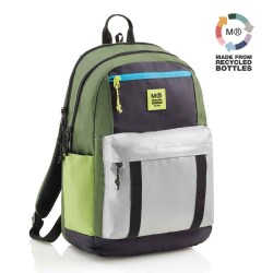 Miquelrius Çanta Amsterdam Rider Yeşil Siyah Recycled - Miquelrius