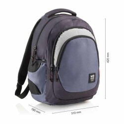 Miquelrius Çanta Berlin Rider Mavi Recycled - 4