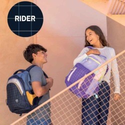 Miquelrius Çanta Berlin Rider Siyah Sarı Recycled - 7